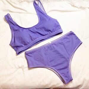 Kameleon Purple/Pink Colour Changing Swim Suit Bikini Set